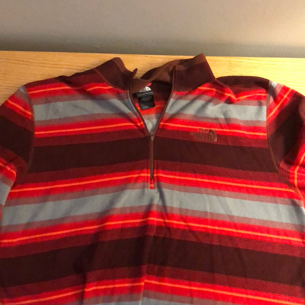 North Face Quarter Zip Fleece (XL)